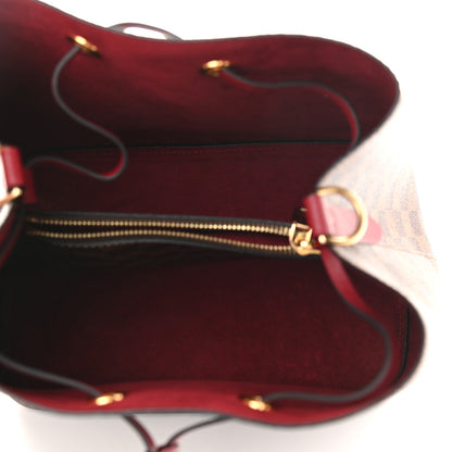 Louis Vuitton Damier Ebene Neonoe MM Cherry Berry 5 of 10