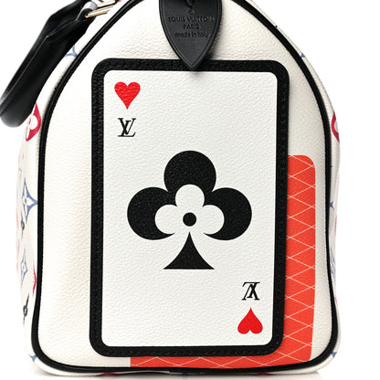 Louis Vuitton Game On Speedy Bandouliere 25 White 10 of 12