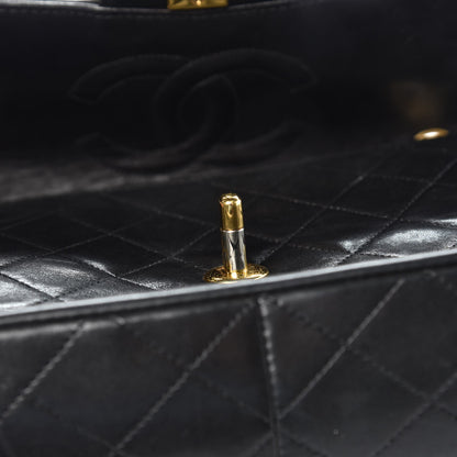 Chanel Lambskin Quilted Small Single Flap Black 15 of 16