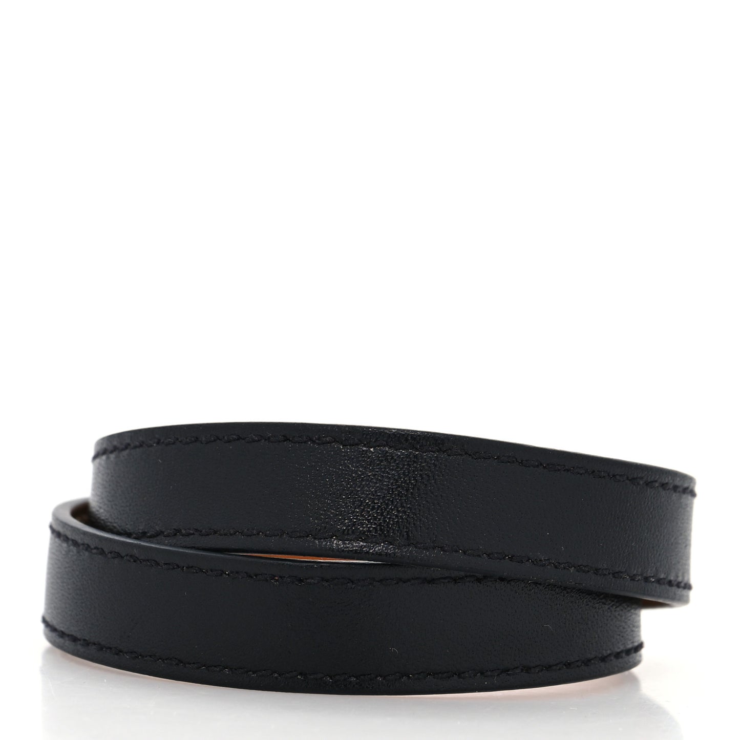 Box Kelly Double Tour Bracelet M Black