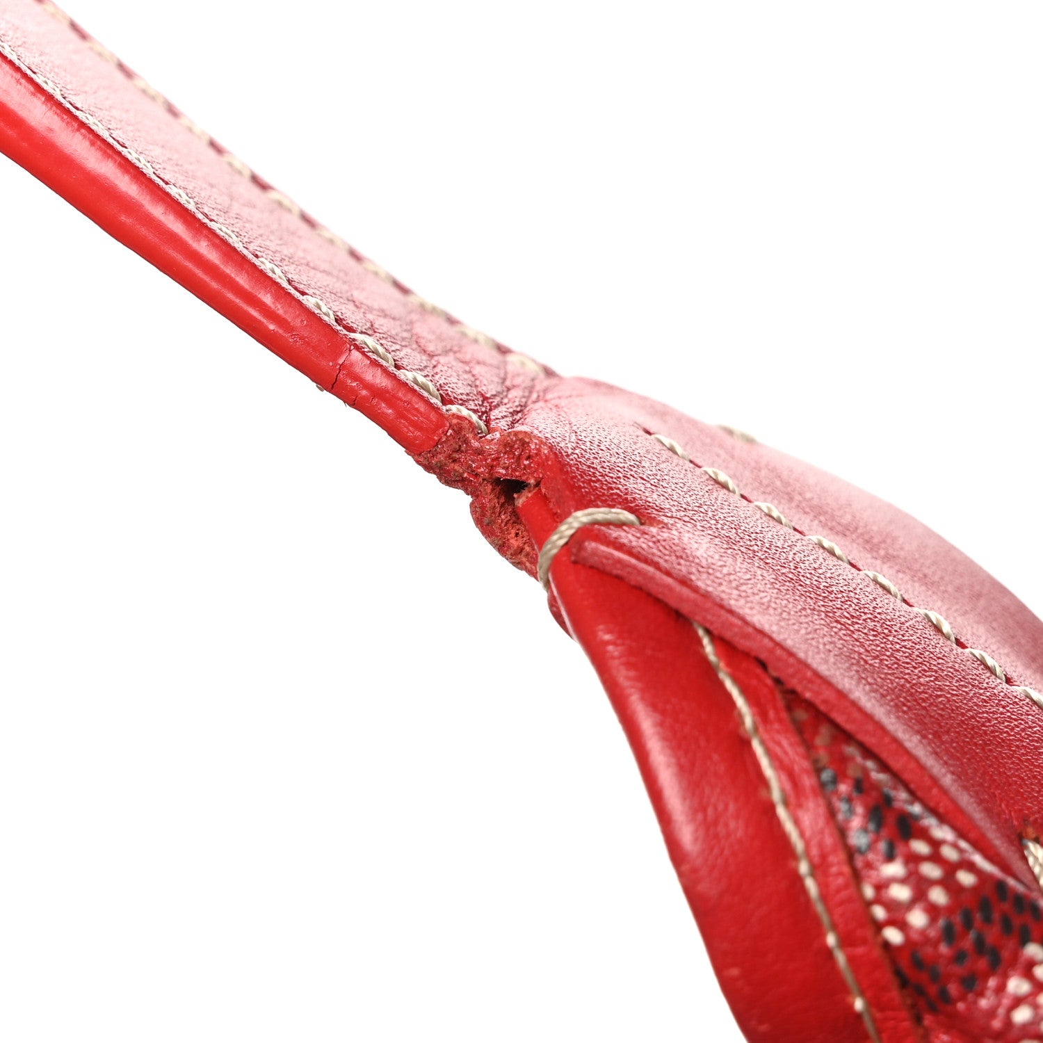Goyard Goyardine Fidji Zip Hobo Red 11 of 12