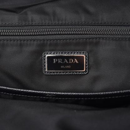 Prada Nylon Montagna Saffiano Day Backpack Black 6 of 10
