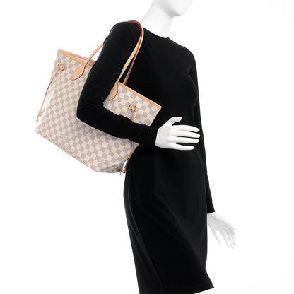 Louis Vuitton Damier Azur Neverfull MM 2 of 8
