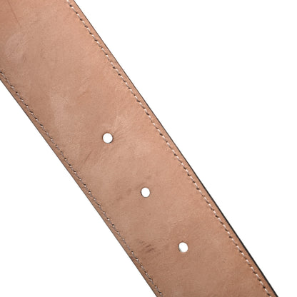 Gucci Imprime Monogram Interlocking G Belt 100 40 Black 5 of 5