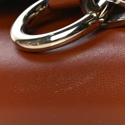 Chloe Suede Calfskin Mini Faye Shoulder Bag Tobacco 7 of 11