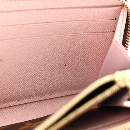 Louis Vuitton Monogram Clemence Wallet Rose Ballerine 8 of 13