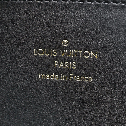 Louis Vuitton Calfskin Monogram Embossed Utility Crossbody Black 6 of 11