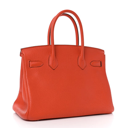 Hermes Togo Birkin 30 Capucine 2 of 10
