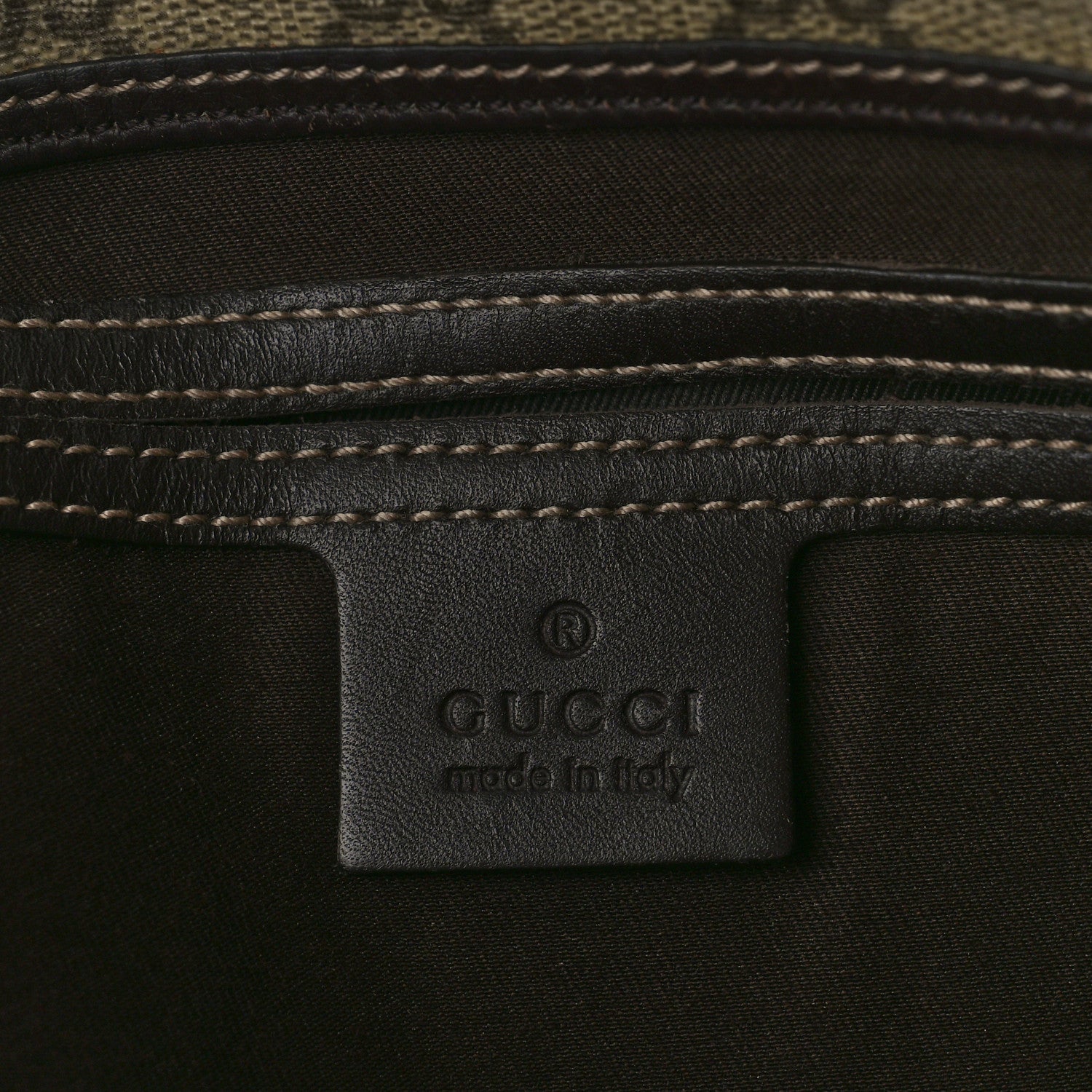 Gucci Monogram Medium Joy Shoulder Bag Dark Brown 6 of 9