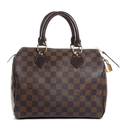 Louis Vuitton Damier Ebene Speedy 25 1 of 7