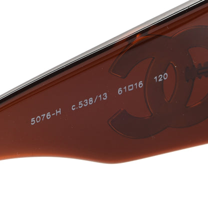 Chanel Mother of Pearl Sunglasses 5076-H Brown 6 of 7