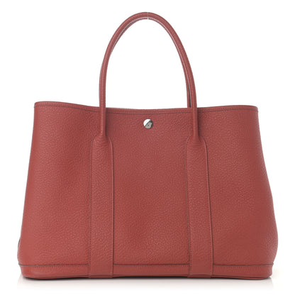 Hermes Vache Country Garden Party 36 MM Rouge Venetian 1 of 12