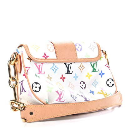 Louis Vuitton Monogram Multicolor Patti White 3 of 9