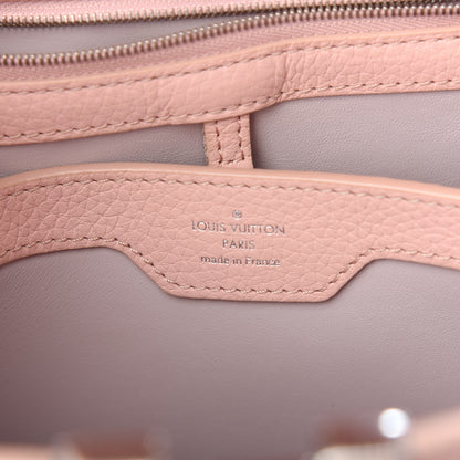 Louis Vuitton Taurillon Flowers Capucines PM Magnolia 6 of 9