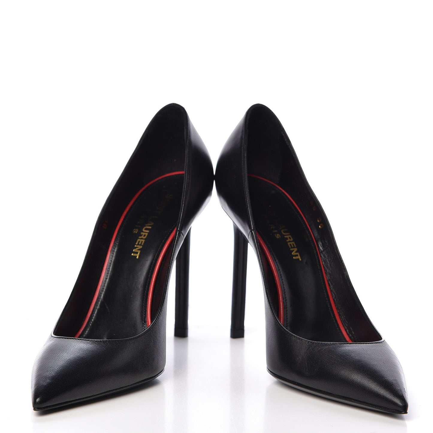 Calfskin Zoe 105 Pump 36 Black