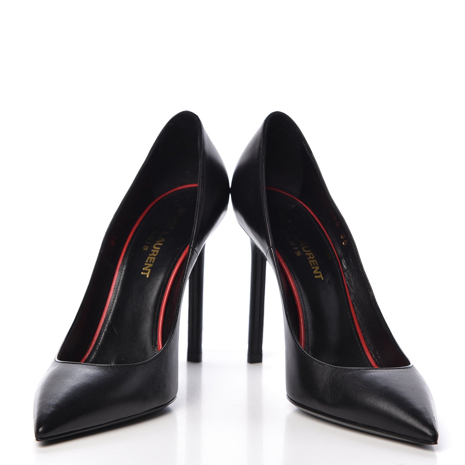 Saint Laurent Calfskin Zoe 105 Pump 36 Black 13 of 13
