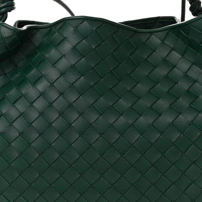 Bottega Veneta Nappa Intrecciato Medium Sardine Bag Emerald Green 9 of 11