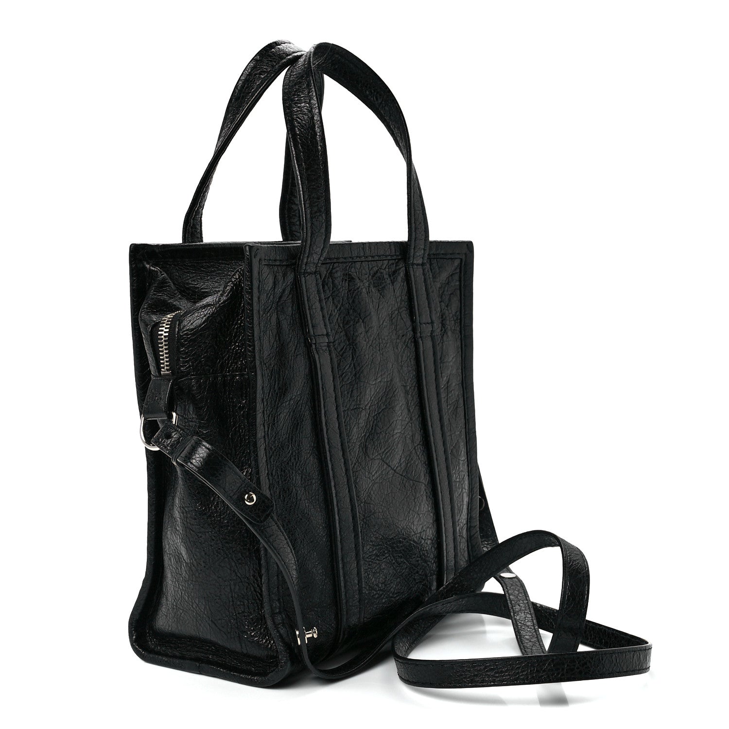 Balenciaga Agneau XS Bazar Shopper Tote Black 3 of 11
