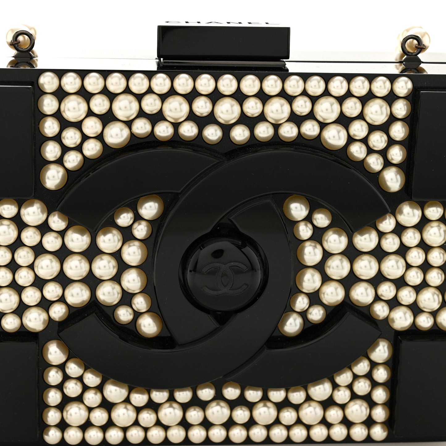Pearl Boy Brick Lego Clutch Black