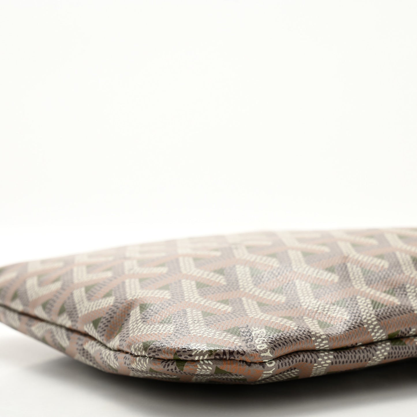 Goyardine Poitiers Claire Voie Tote Grege Khaki