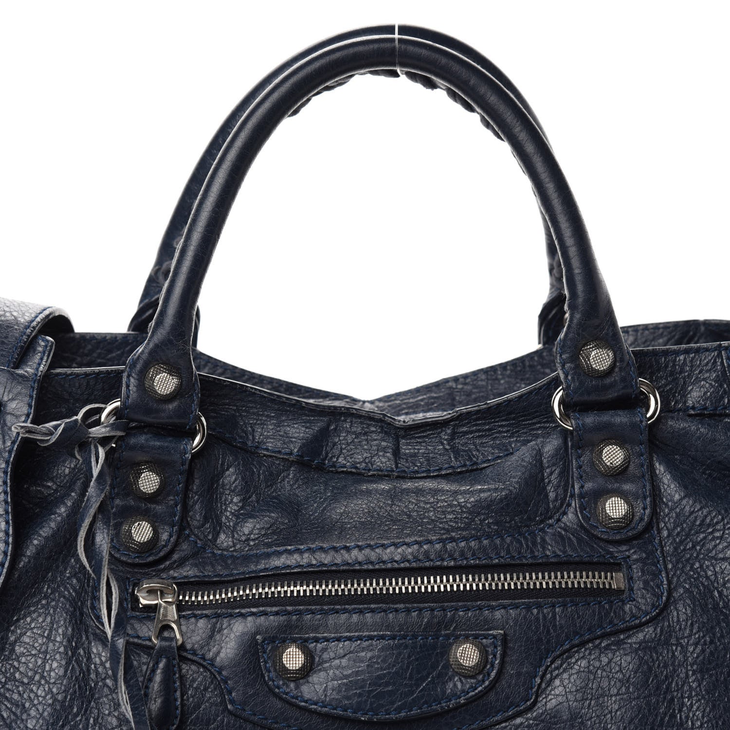 Balenciaga Agneau Giant 12 Silver Hardware City Bleu Obscur 17 of 17