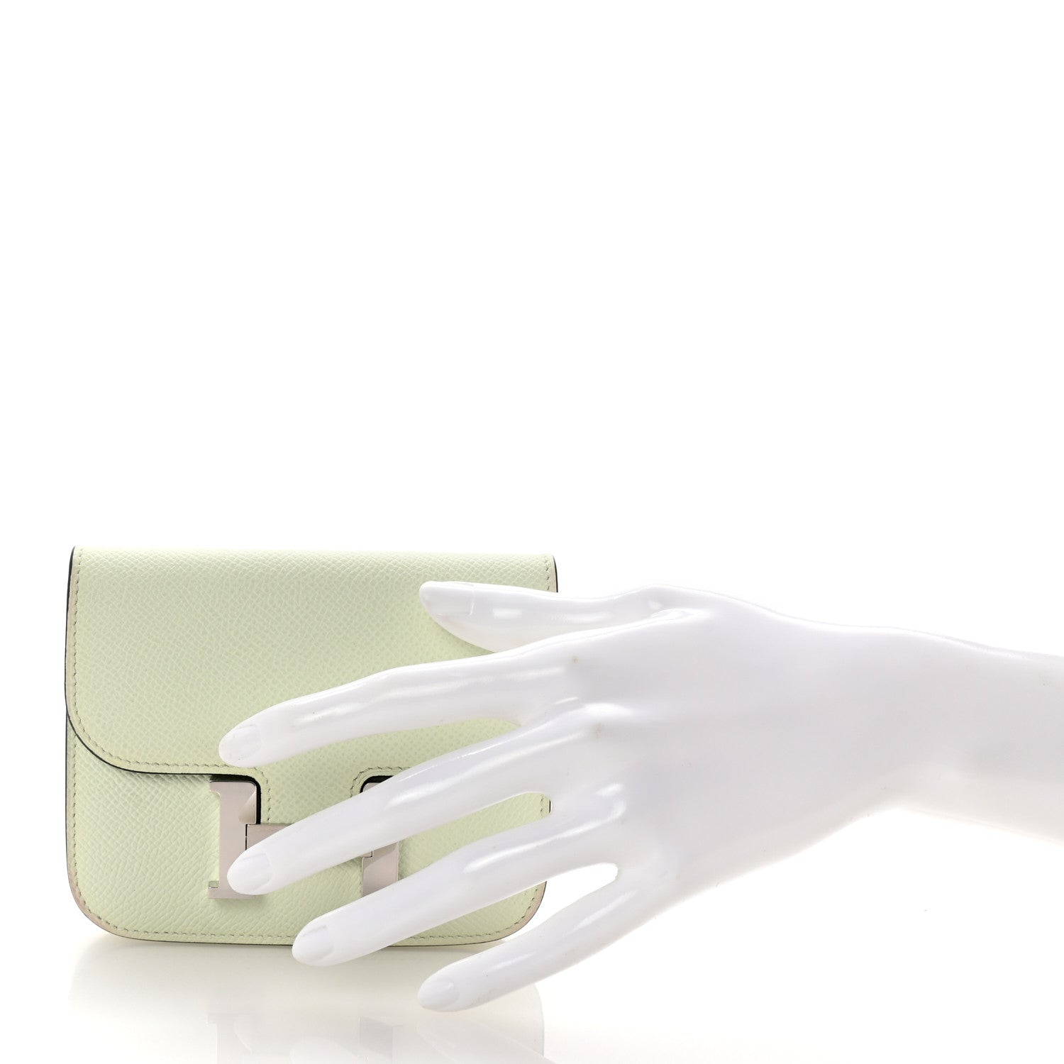 Hermes Epsom Constance Slim Wallet Vert Fizz 3 of 8