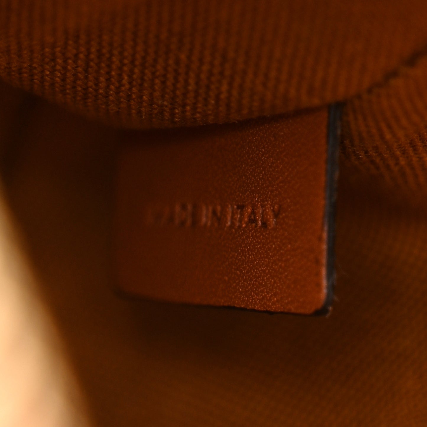 Triomphe Canvas Small Camera Bag Tan