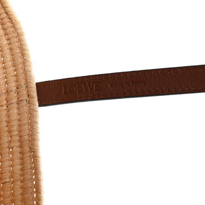 Loewe Raffia Small Square Basket Tote Bag Natural Tan 6 of 10