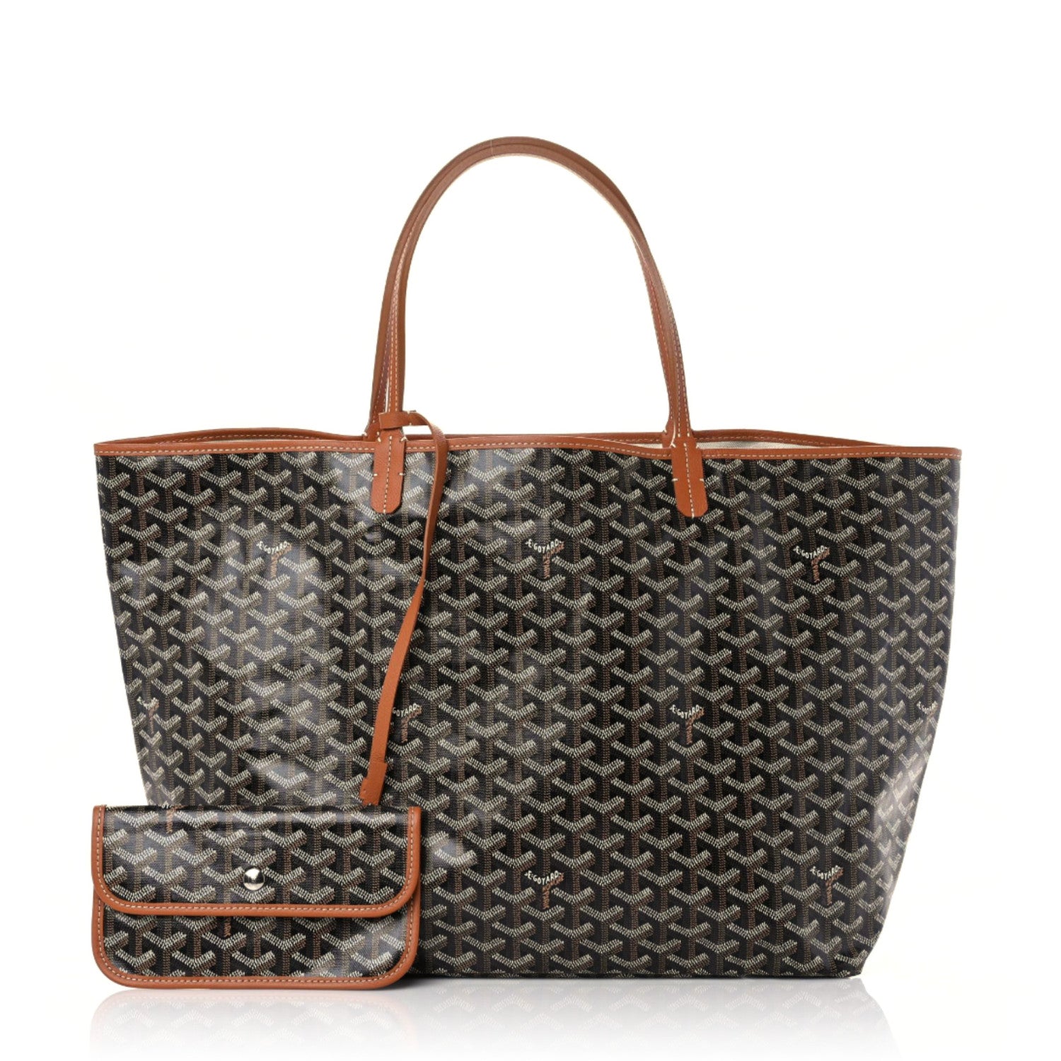 Goyard Goyardine Saint Louis GM Black Gold 1 of 9