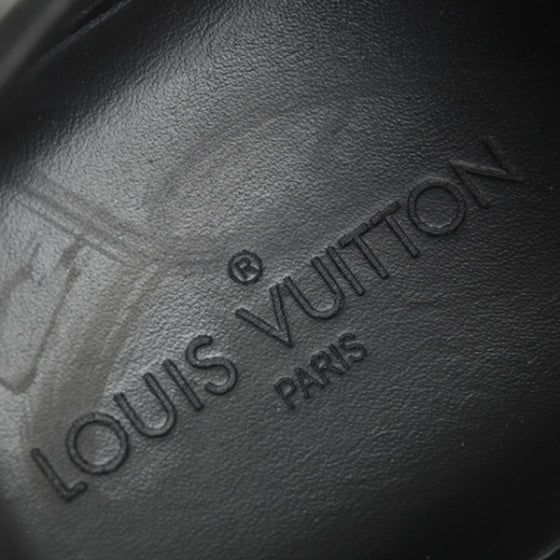 Louis Vuitton Calfskin Mens Americas Cup Slalom Sneakers 11 Black 8 of 11