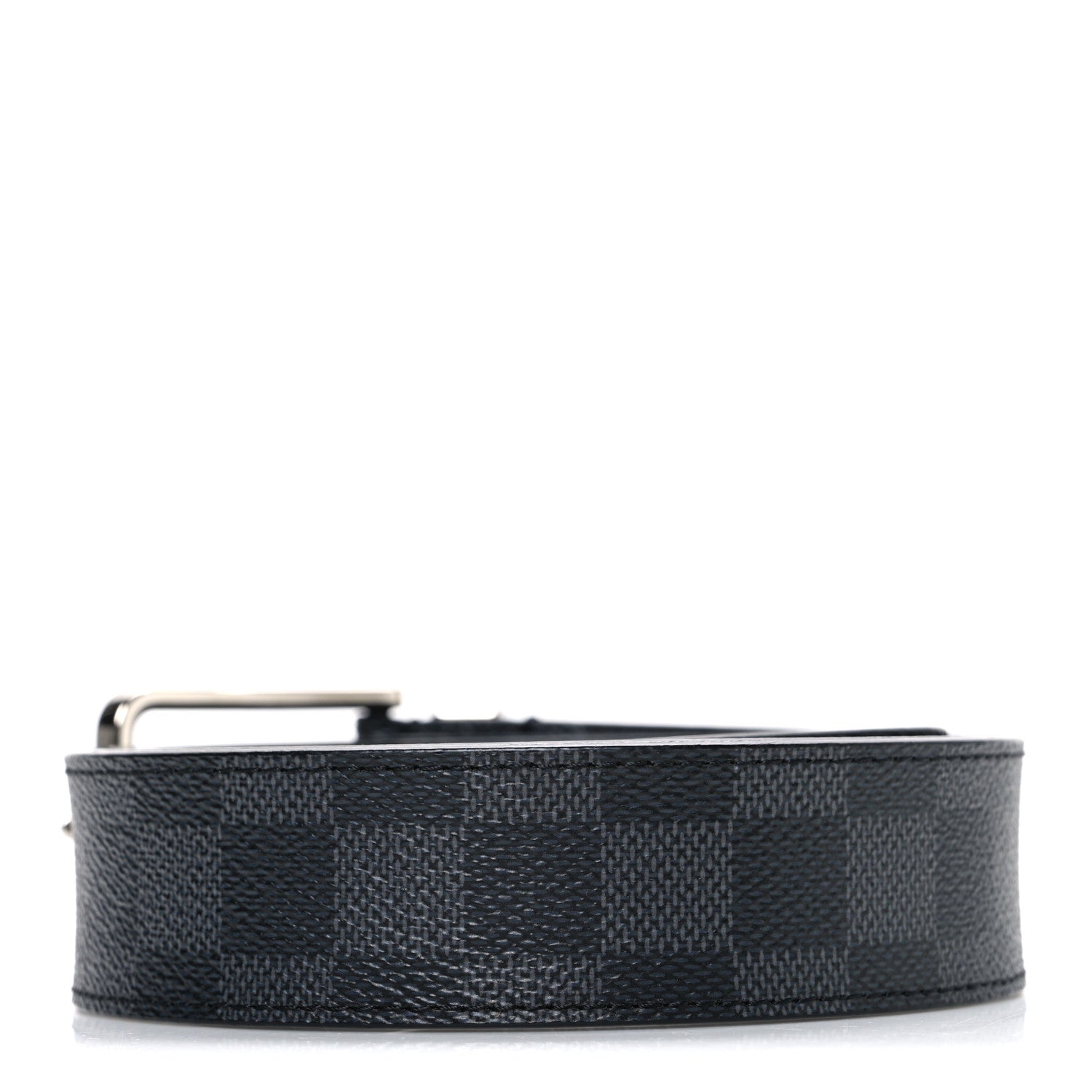 Louis Vuitton Damier Cobalt 35mm Pont Neuf Belt 2 of 7