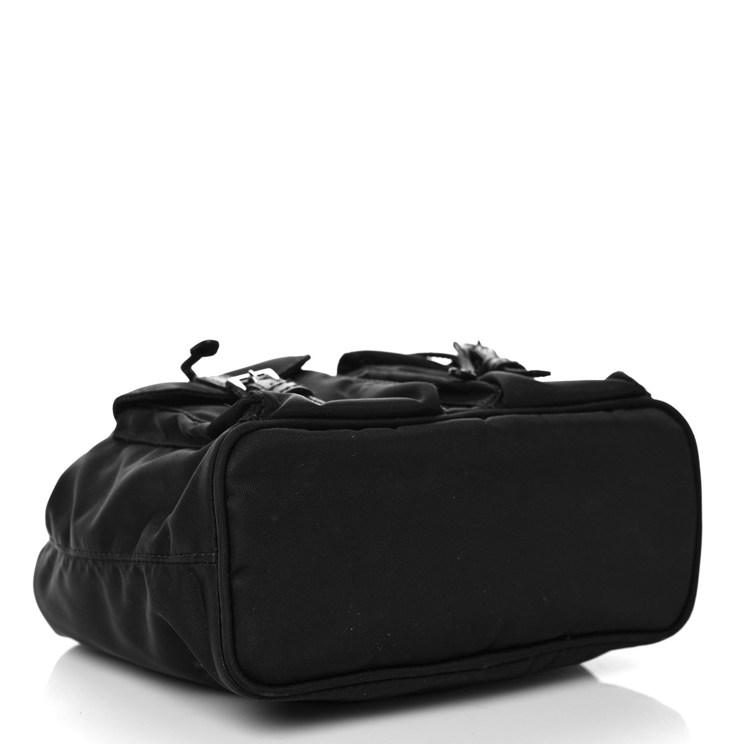 Prada Nylon Vela Mini Crossbody Backpack Black 4 of 8