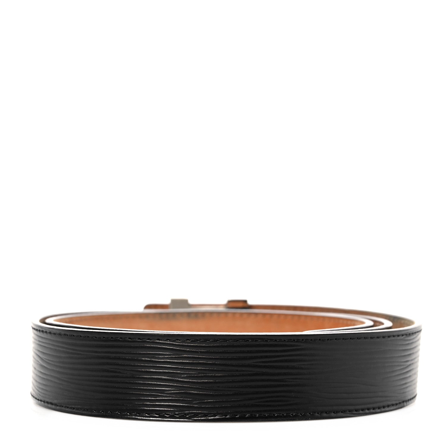 Louis Vuitton Epi LV Initiales Belt 90 36 Black 2 of 8