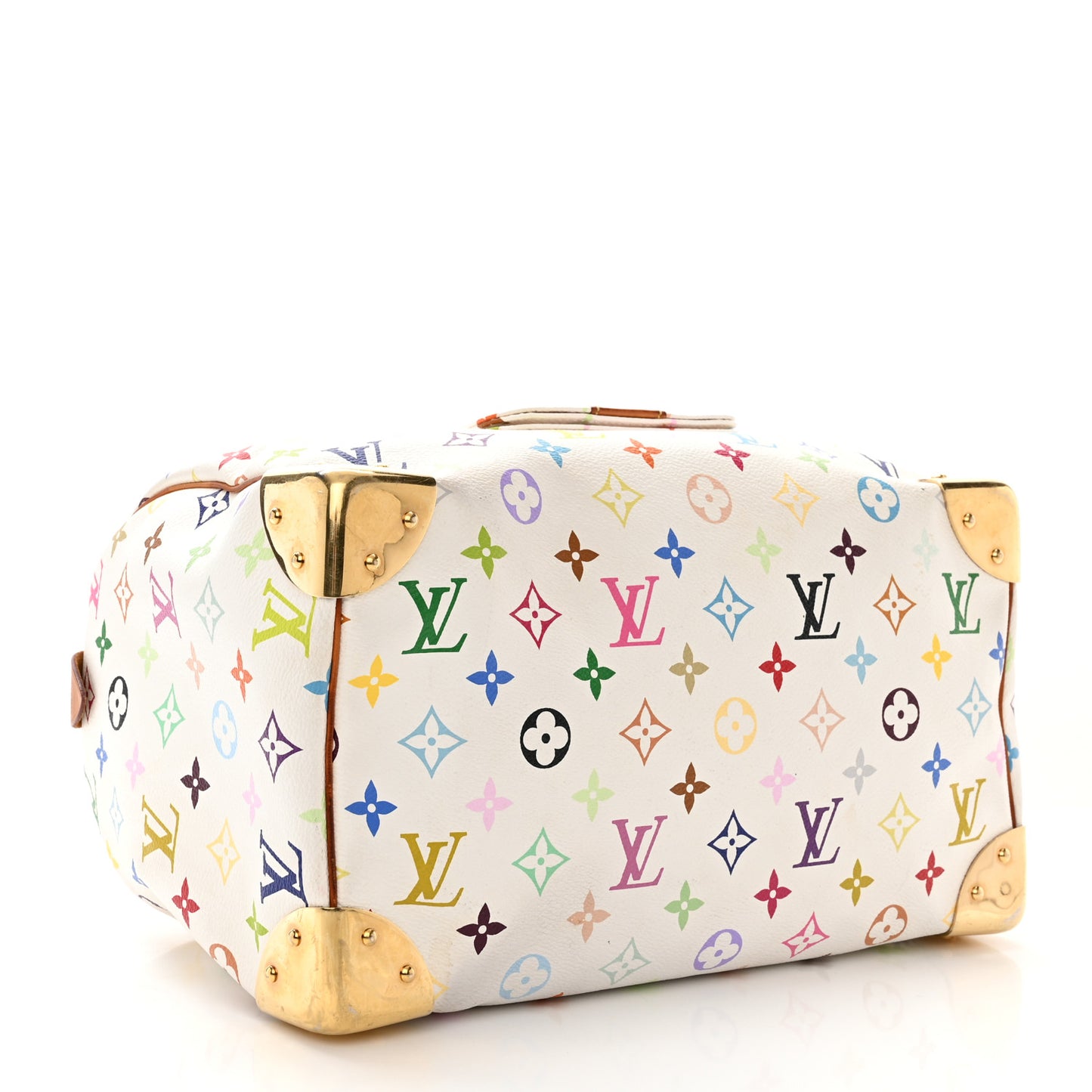 Monogram Multicolor Speedy 30 White