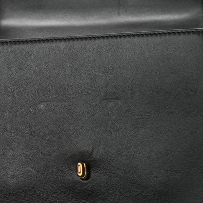 Versace Vitello Barocco Virtus Small Top Handle Shoulder Bag Black 11 of 18