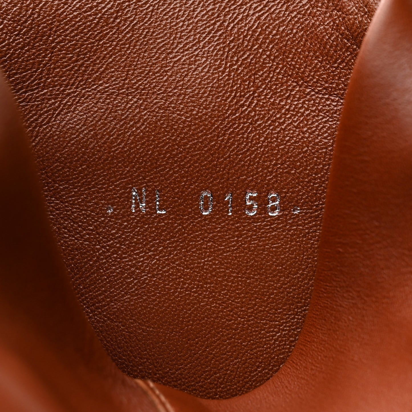 Calfskin Silhouette High Boots 36 Cognac