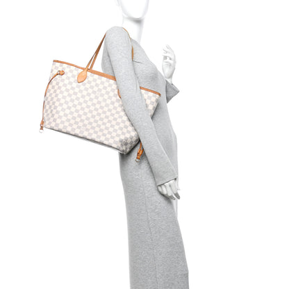 Louis Vuitton Damier Azur Neo Neverfull MM 2 of 9