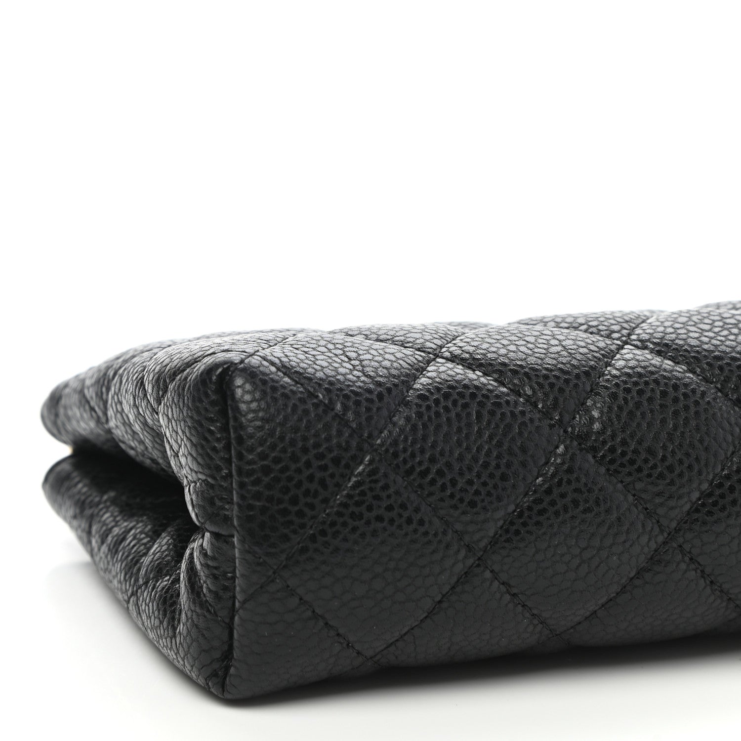Chanel Caviar Quilted Small Pouch Black 9 of 10
