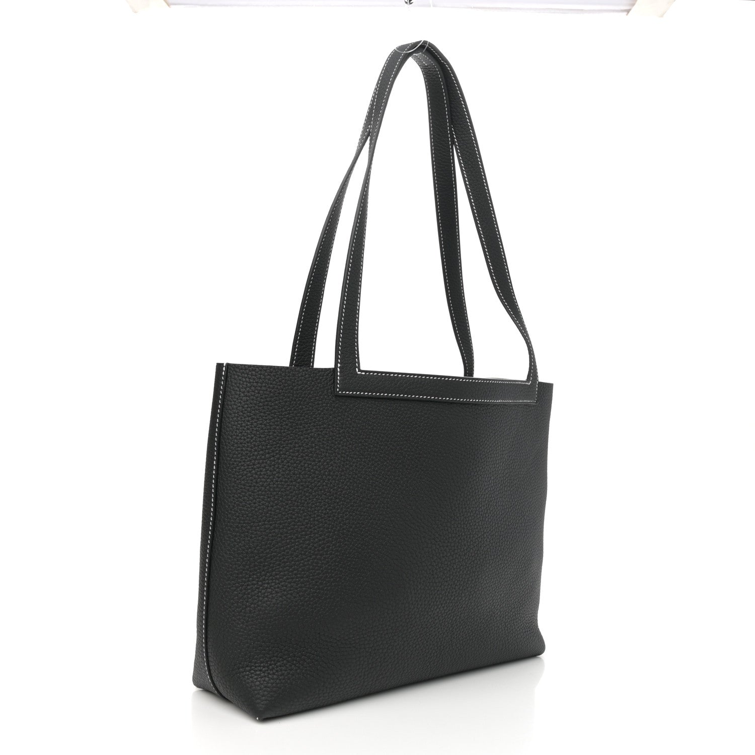 Hermes Taurillon Clemence Cabasellier 31 Black 3 of 10