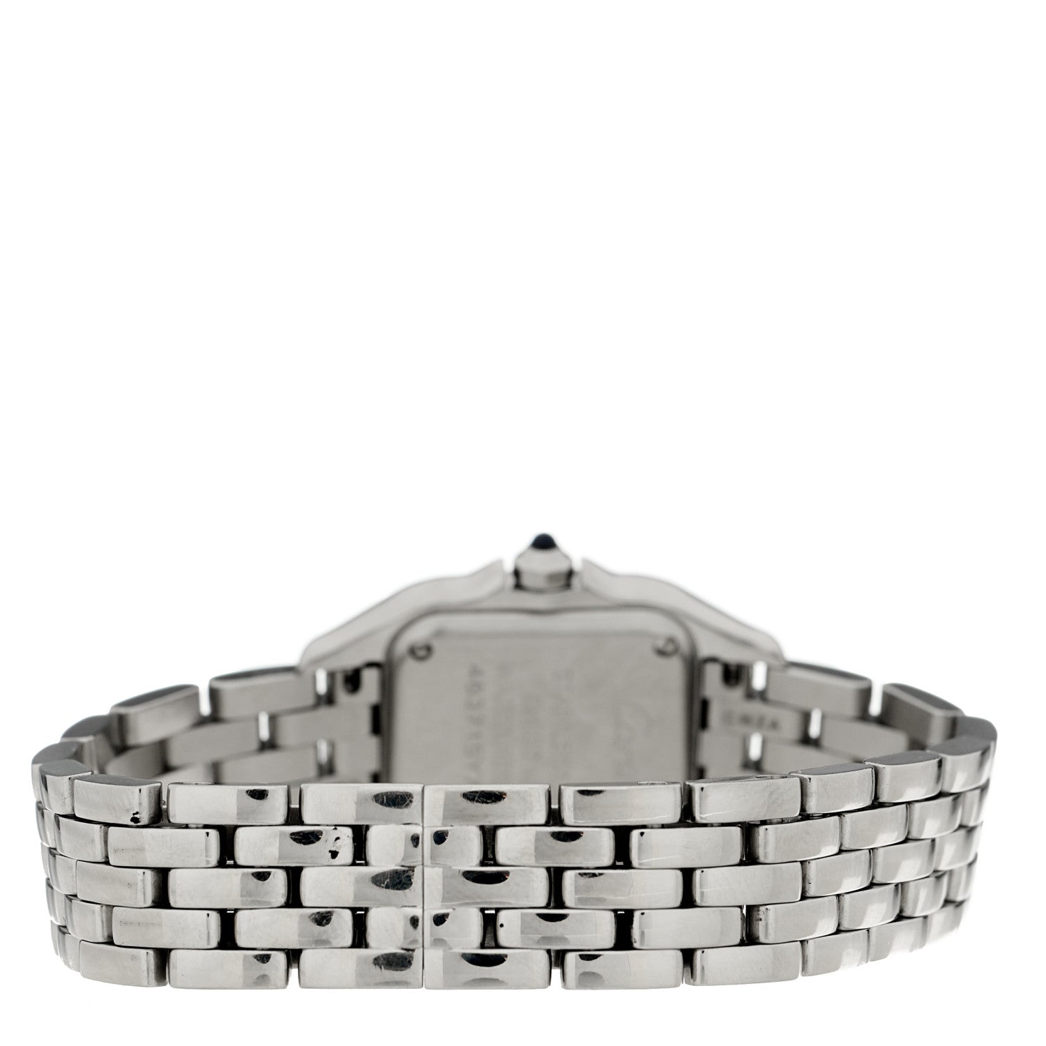 Cartier Stainless Steel Diamond 22mm Panthere Quartz Watch 3 of 4