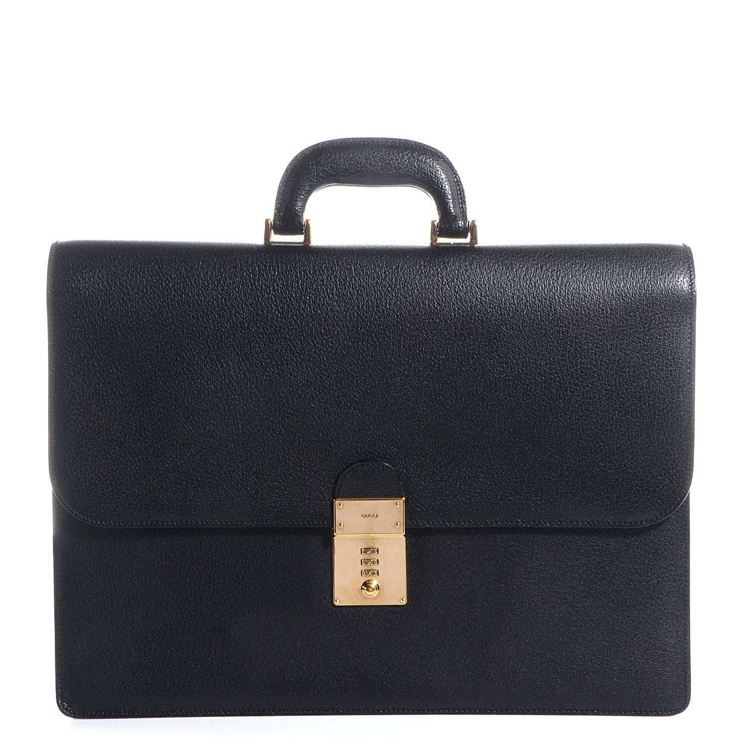 Gucci Leather Briefcase Black 1 of 7