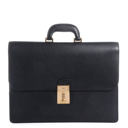 Gucci Leather Briefcase Black 1 of 7