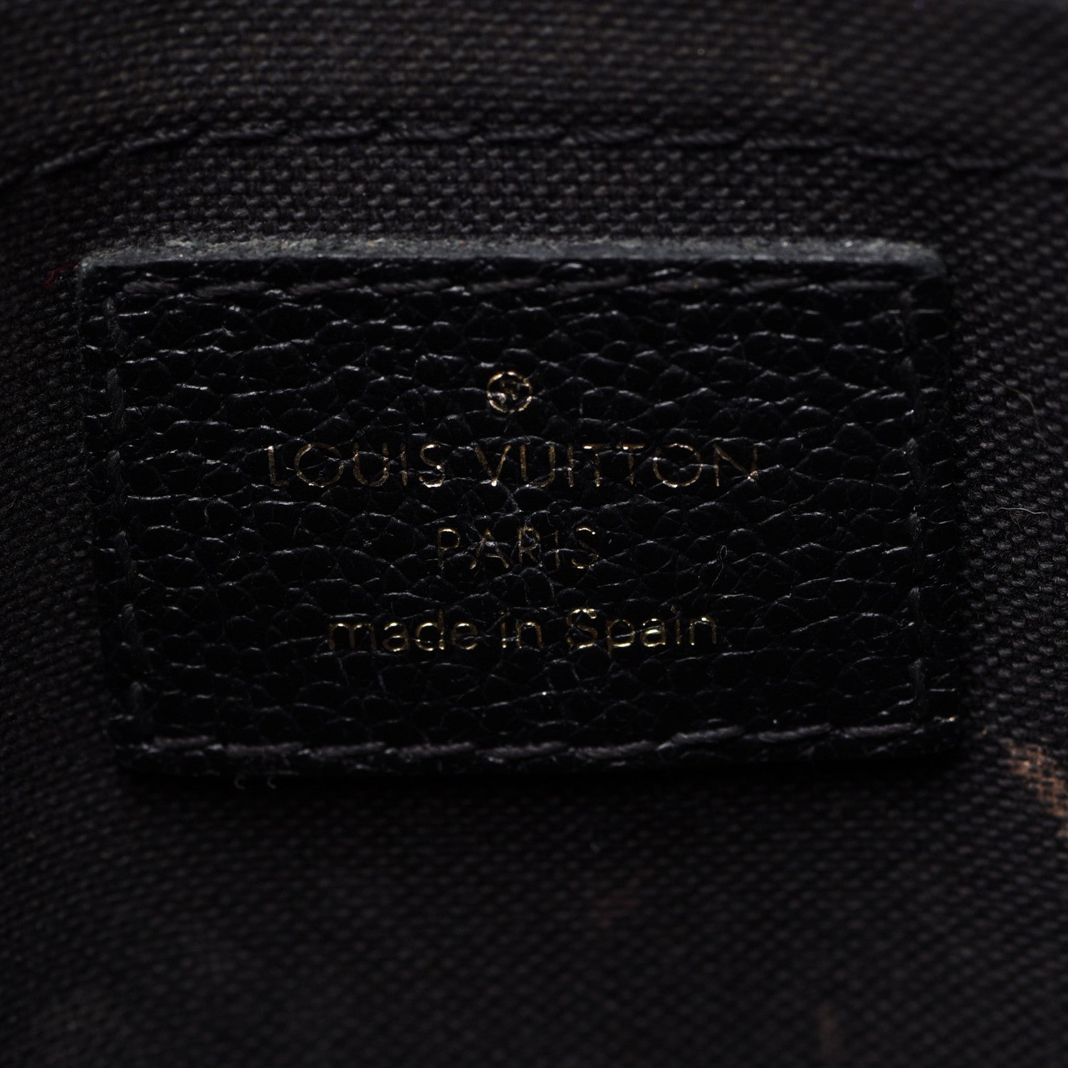 Louis Vuitton Monogram Pallas Clutch Black 6 of 13