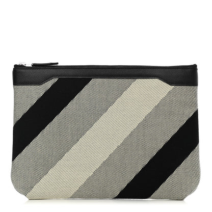 Hermes Epsom Bayadere Canvas Toutim 30 Pouch 1 of 8