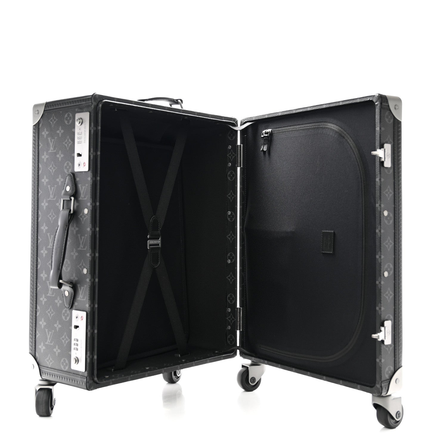 Louis Vuitton Monogram Eclipse Rolling Trunk 4 of 11