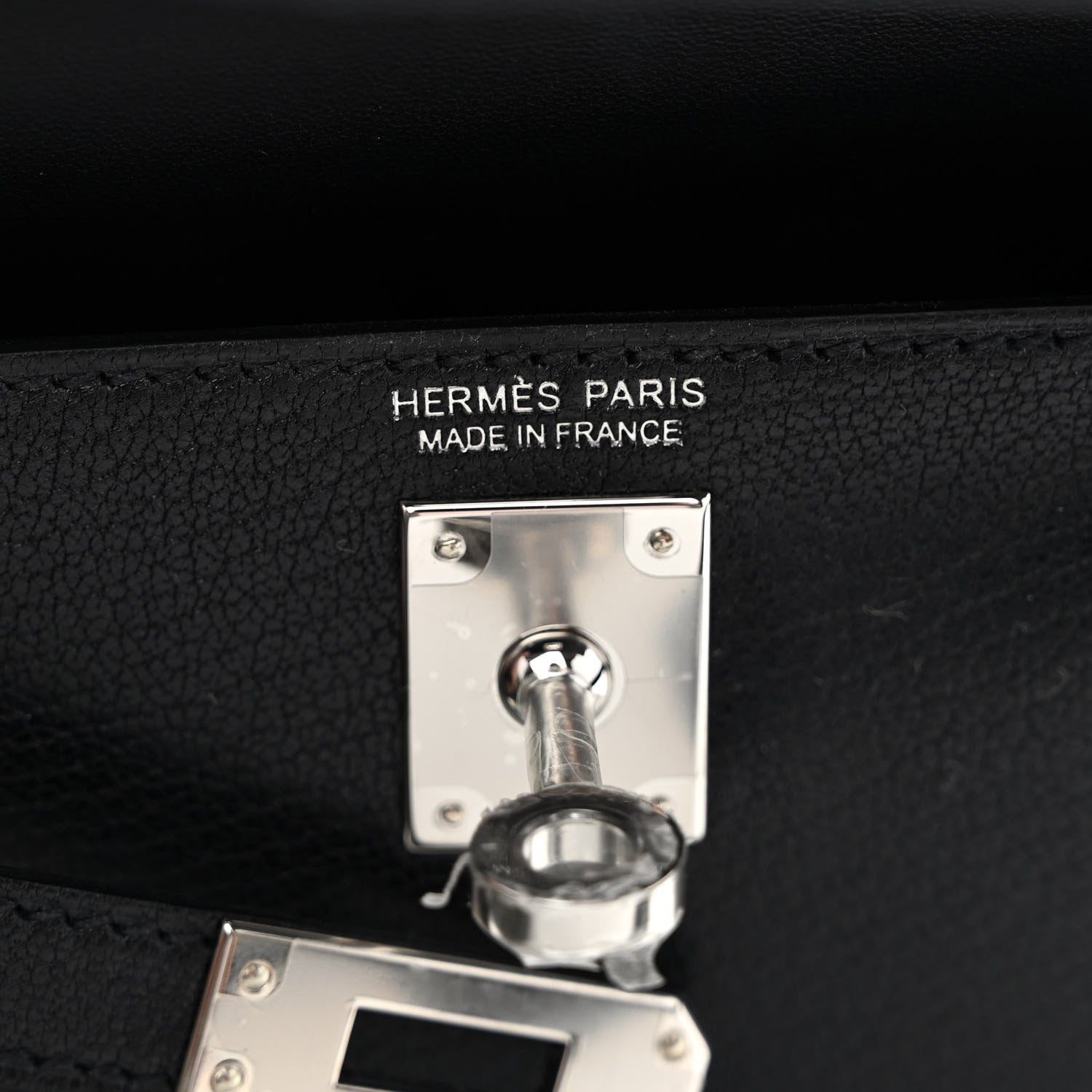 Hermes Chevre Chamkila Mini Kelly Sellier 20 Black 6 of 11