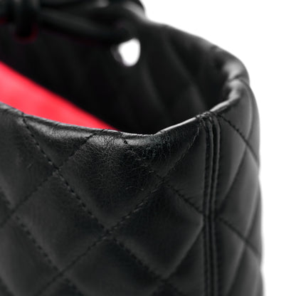 Chanel Calfskin Quilted Large Cambon Tote Black 13 of 16