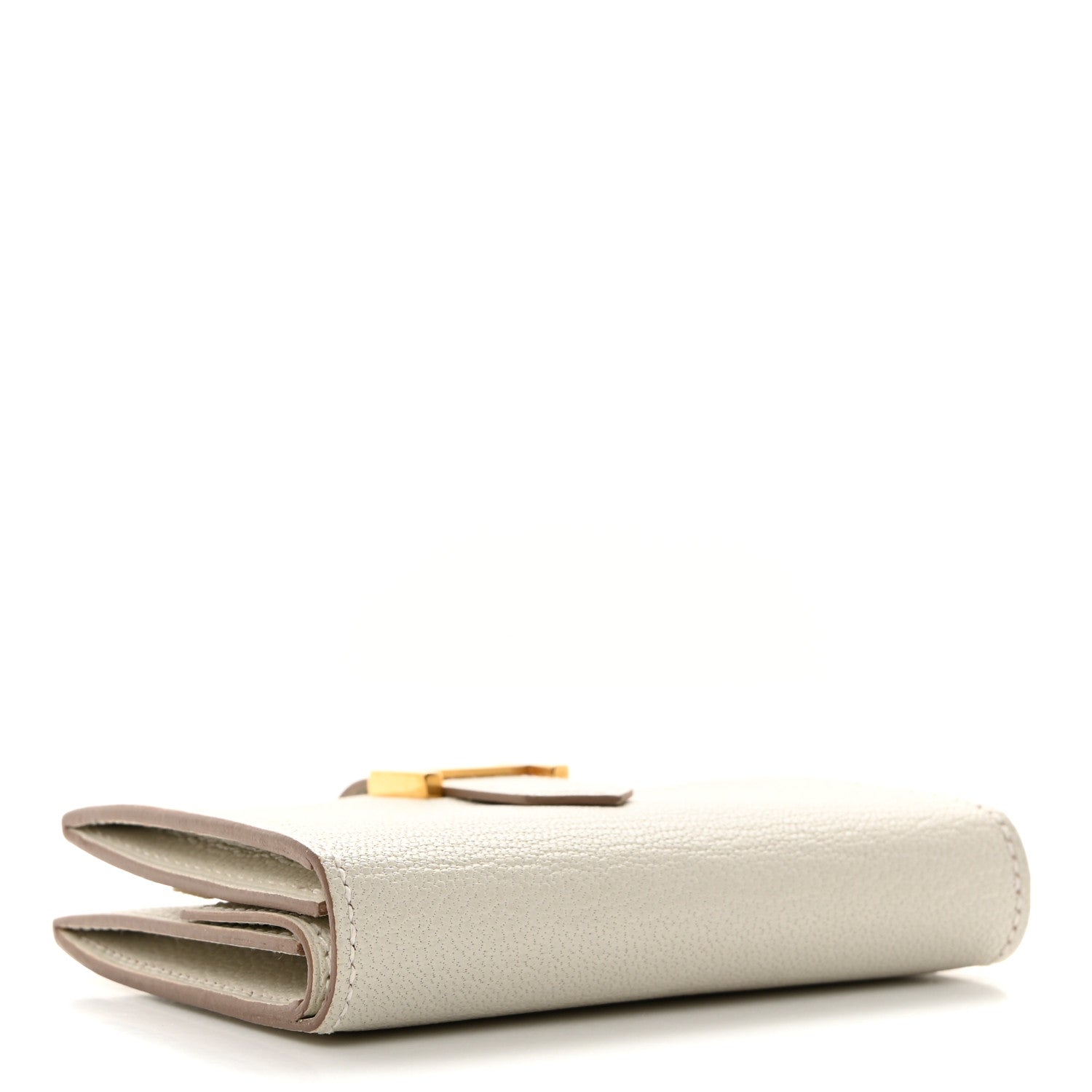 Hermes Chevre Mysore Mini Bearn Wallet Mushroom 4 of 9