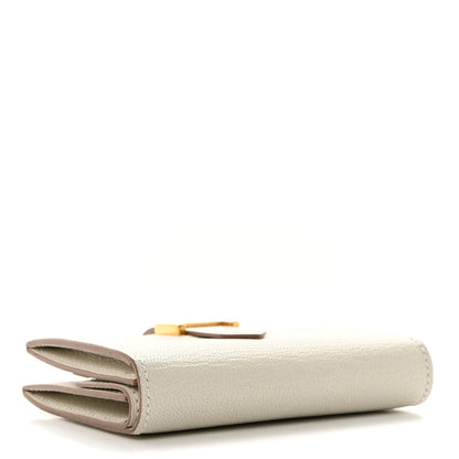 Hermes Chevre Mysore Mini Bearn Wallet Mushroom 4 of 9