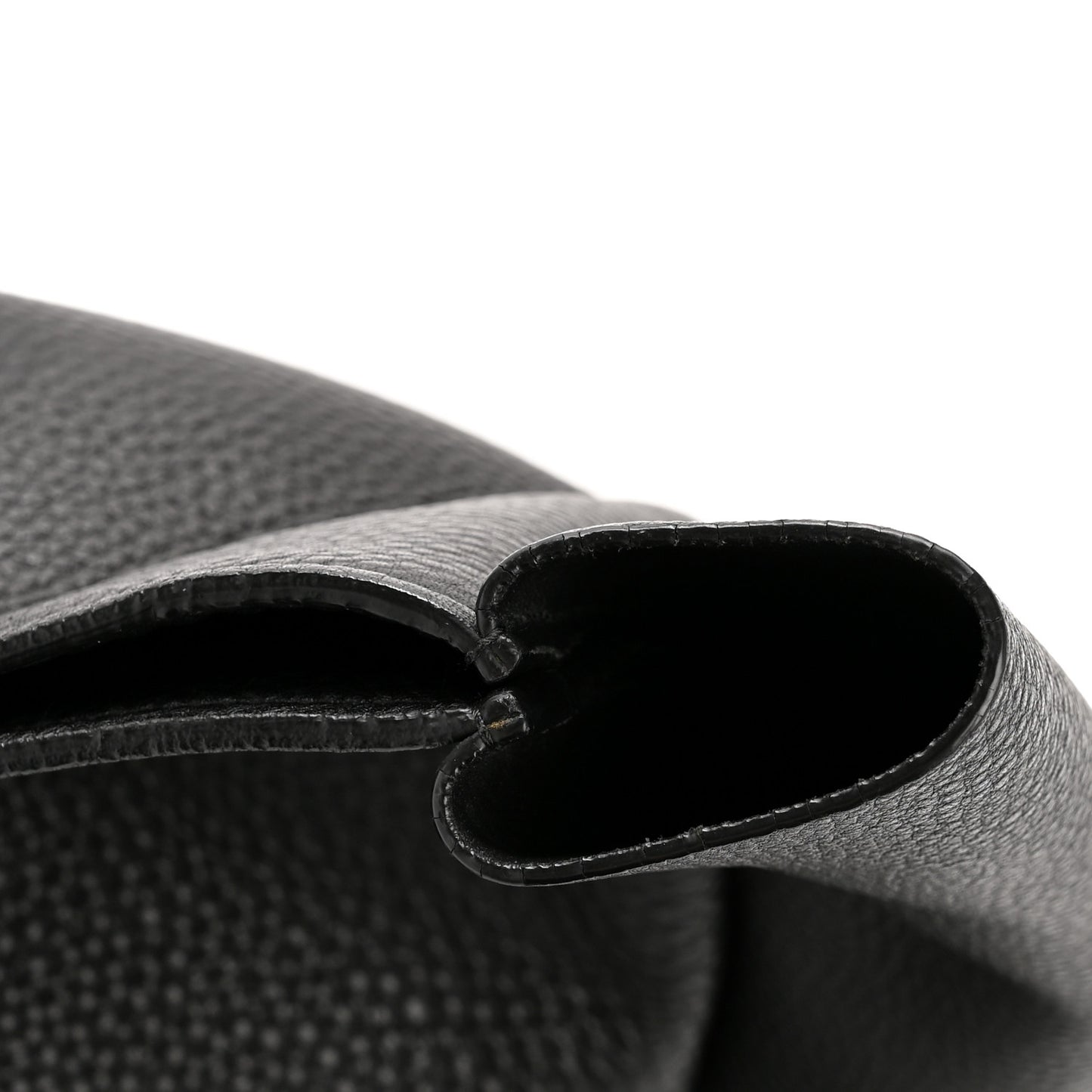 Vitello Daino Tote Black